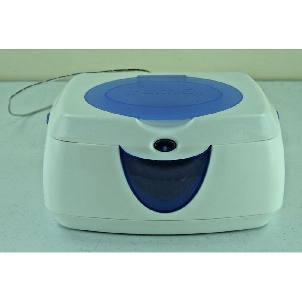 Munchkin Warm Glow Wipe Warmer Warm Baby Wipe Dispenser Holder Container Blue